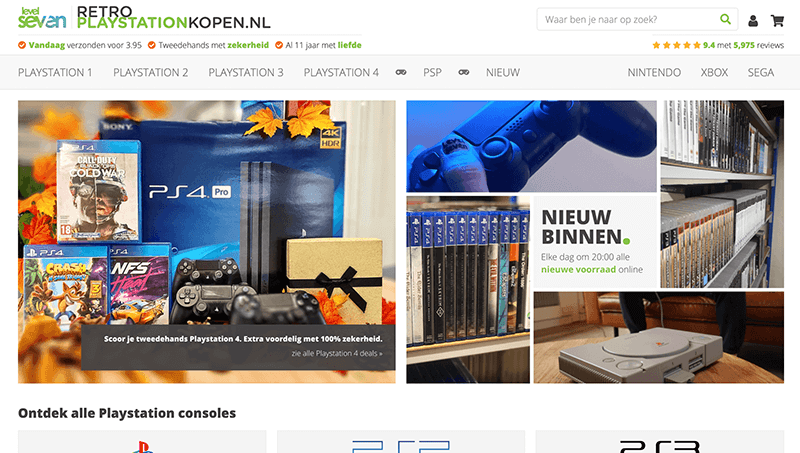 RetroPlaystationKopen.nl Screenshot